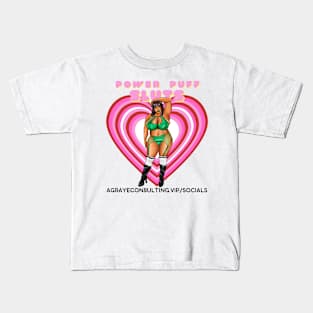 pps green girl Kids T-Shirt